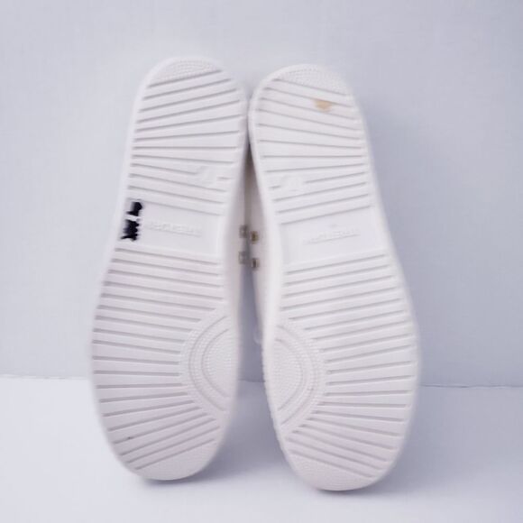 💥SOLD💥Tretorn Easy Nylite Canvas Lace Up Slip On Sneakers Mule Leopard Size 7 - Picture 10 of 11